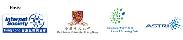 Hosts - ISOC HK, CUHK, HKSTPC, ASTRI